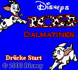 102 Dalmatiner (Germany) Title Screen
